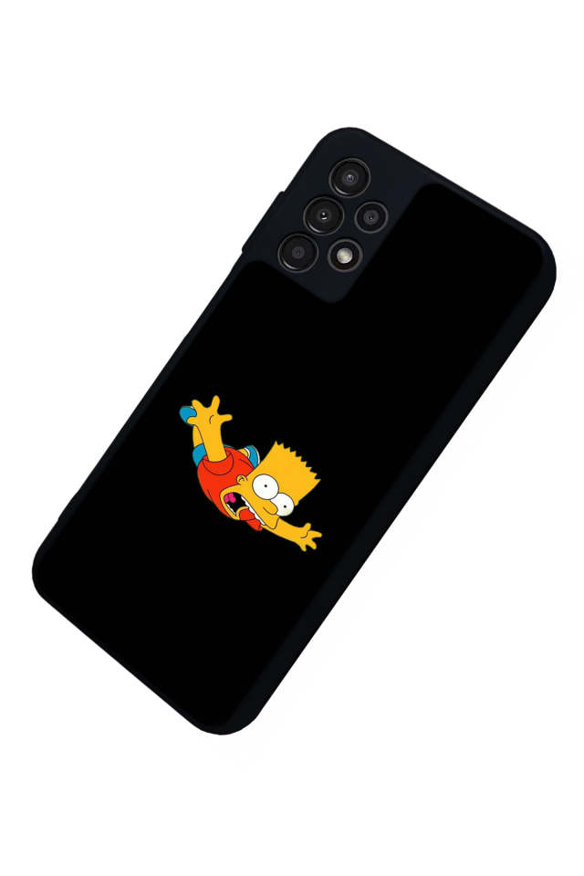 Samsung Galaxy A23 Uyumlu The Simpsons Tasarımlı Glossy Premium Kılıf