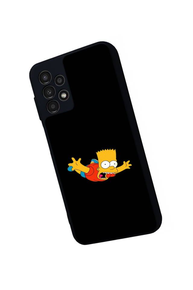 Samsung Galaxy A23 Uyumlu The Simpsons Tasarımlı Glossy Premium Kılıf