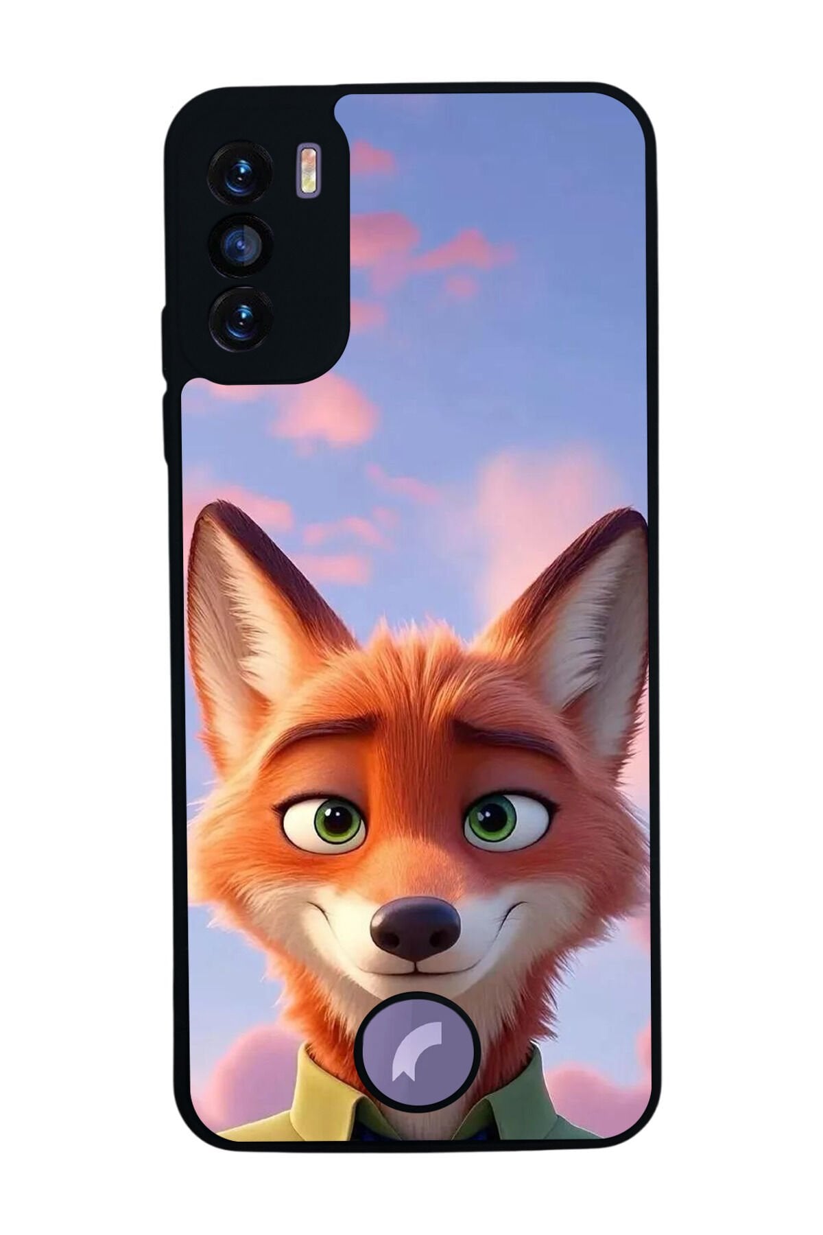 Reeder S19 Max Pro S Uyumlu Zootropolis Tasarımlı Glossy Premium Kılıf