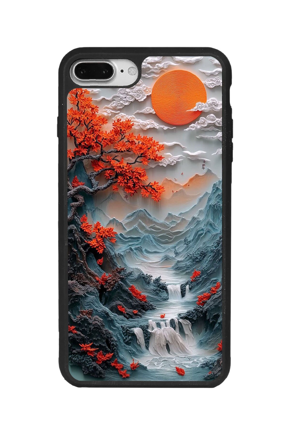 Apple iPhone 7 Plus Siyah Silikon Kılıf Çiziklere ve Darbelere Karşı Koruma