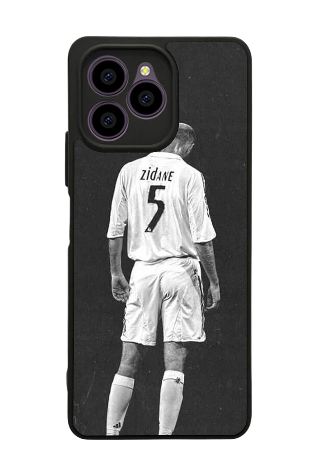 Omix X6 Uyumlu Zidane Tasarımlı Glossy Premium Kılıf