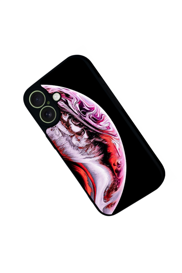 iPhone 17 Uyumlu Ay Tasarımlı Glossy Premium Kılıf