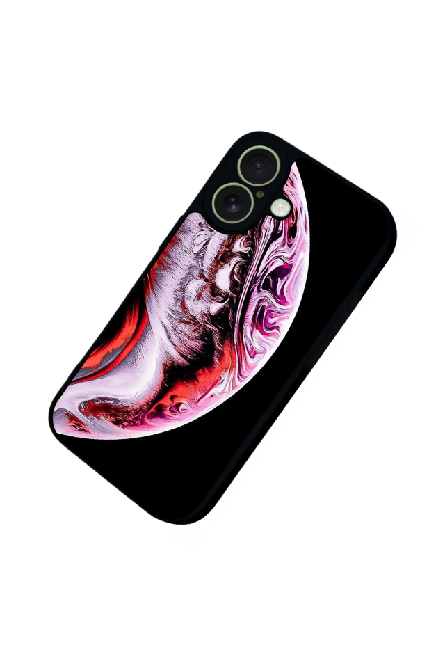 iPhone 17 Uyumlu Ay Tasarımlı Glossy Premium Kılıf