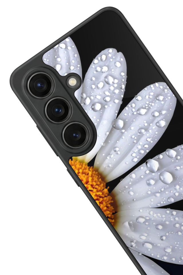 Samsung Galaxy S26 Uyumlu Cicek Tasarımlı Glossy Premium Kılıf