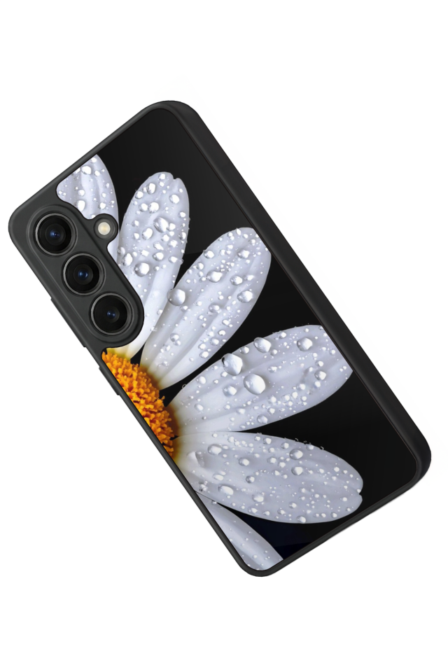 Samsung Galaxy S26 Uyumlu Cicek Tasarımlı Glossy Premium Kılıf