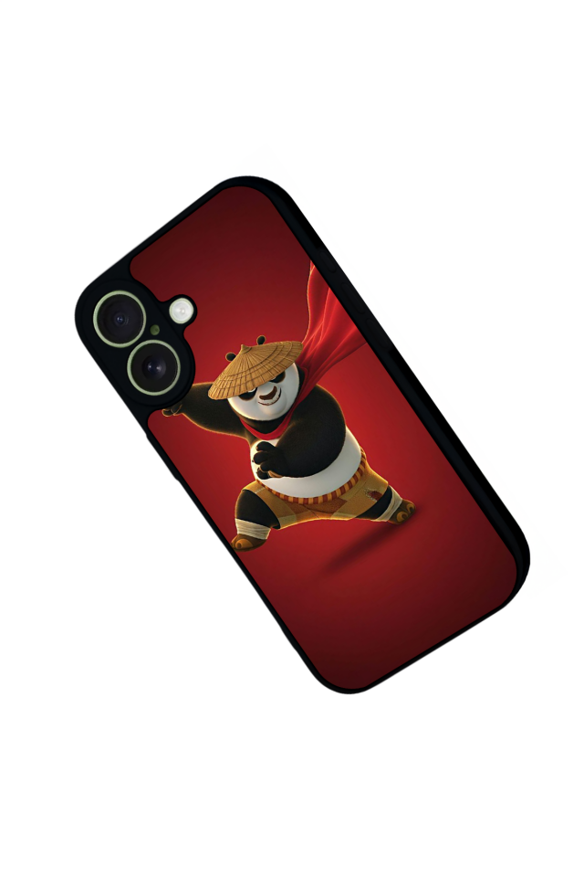 iPhone 17 Uyumlu Kung Fu Panda Tasarımlı Glossy Premium Kılıf