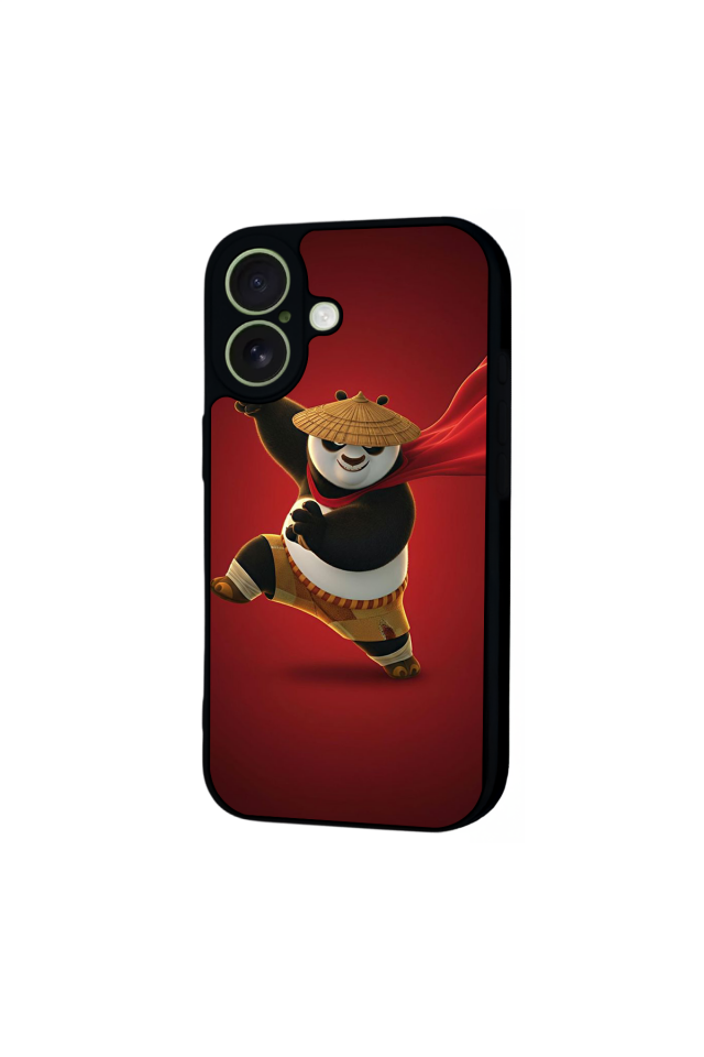 iPhone 17 Uyumlu Kung Fu Panda Tasarımlı Glossy Premium Kılıf