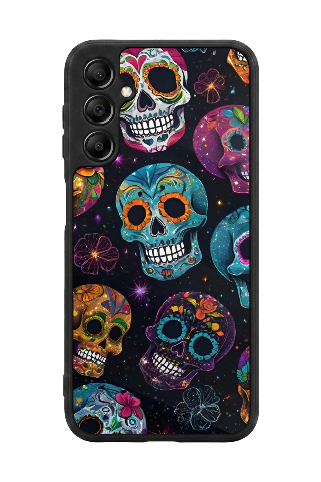 Samsung Galaxy A14 Uyumlu KuruKafa Tasarımlı Glossy Premium Kılıf