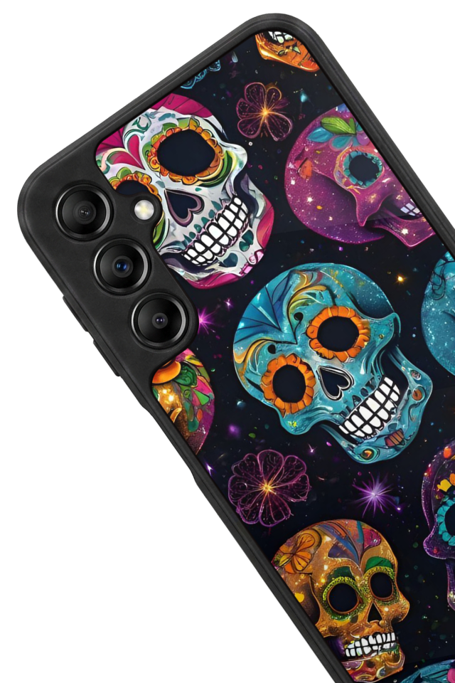 Samsung Galaxy A14 Uyumlu KuruKafa Tasarımlı Glossy Premium Kılıf