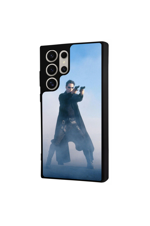 Samsung Galaxy S23 Ultra Uyumlu MatriSamsung Galaxy S23 Ultra Tasarımlı Glossy Premium Kılıf