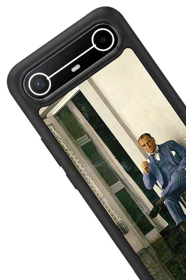 Tecno Spark Slim 5G Uyumlu Mustafa Kemal Ataturk Tasarımlı Glossy Premium Kılıf