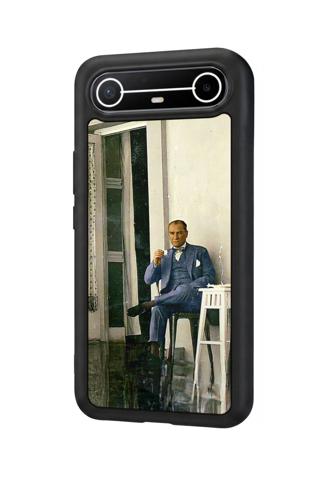 Tecno Spark Slim 5G Uyumlu Mustafa Kemal Ataturk Tasarımlı Glossy Premium Kılıf