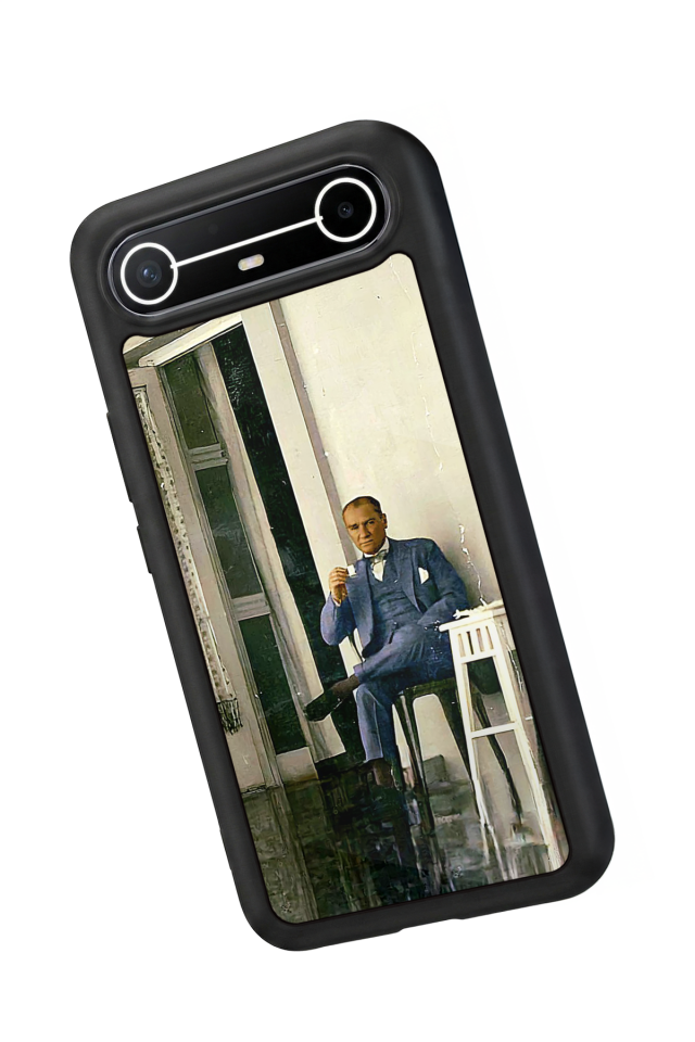 Tecno Spark Slim 5G Uyumlu Mustafa Kemal Ataturk Tasarımlı Glossy Premium Kılıf
