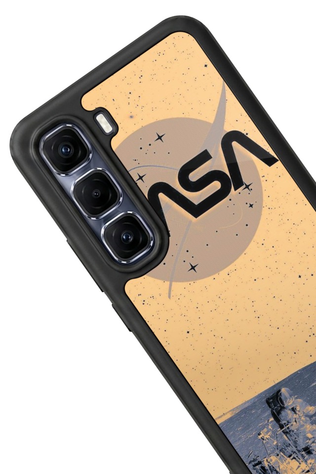 Infinix Hot 60 Pro Plus Uyumlu Nasa Tasarımlı Glossy Premium Kılıf