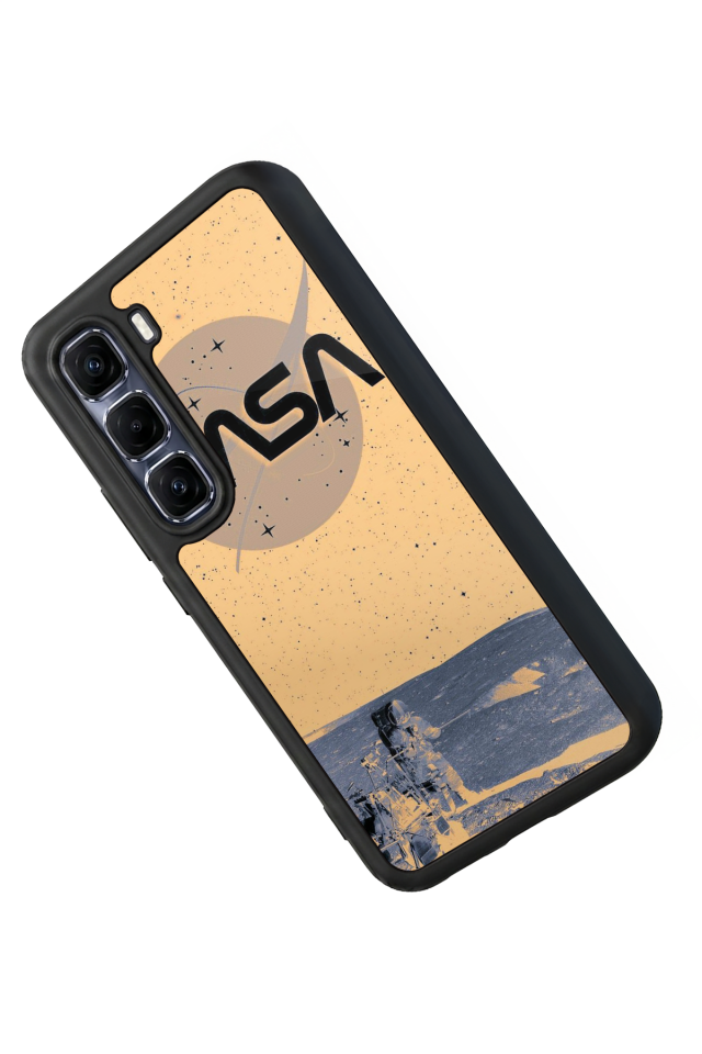 Infinix Hot 60 Pro Plus Uyumlu Nasa Tasarımlı Glossy Premium Kılıf