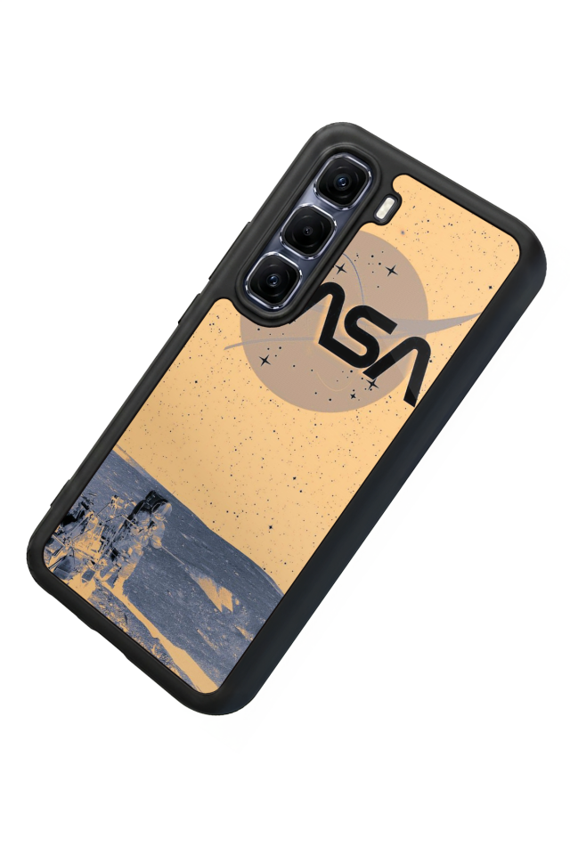 Infinix Hot 60 Pro Plus Uyumlu Nasa Tasarımlı Glossy Premium Kılıf