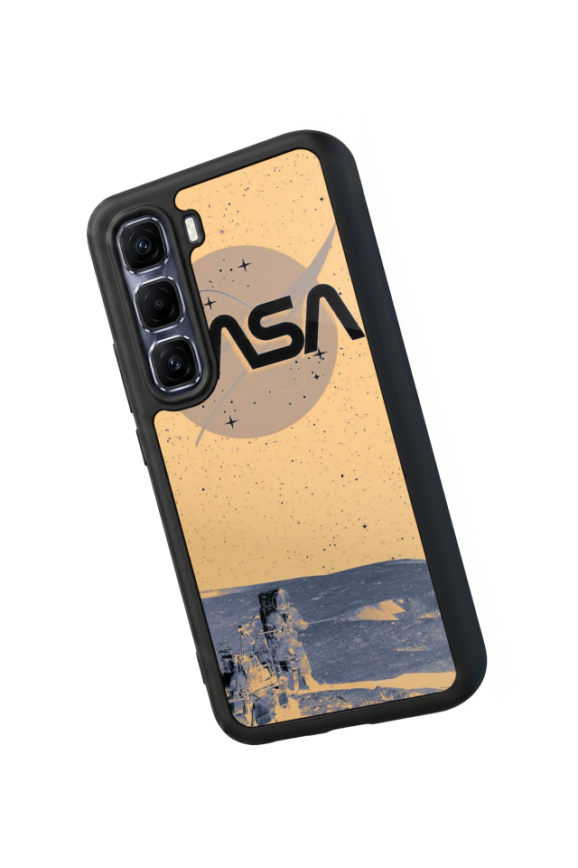 Infinix Hot 60 Pro Plus Uyumlu Nasa Tasarımlı Glossy Premium Kılıf