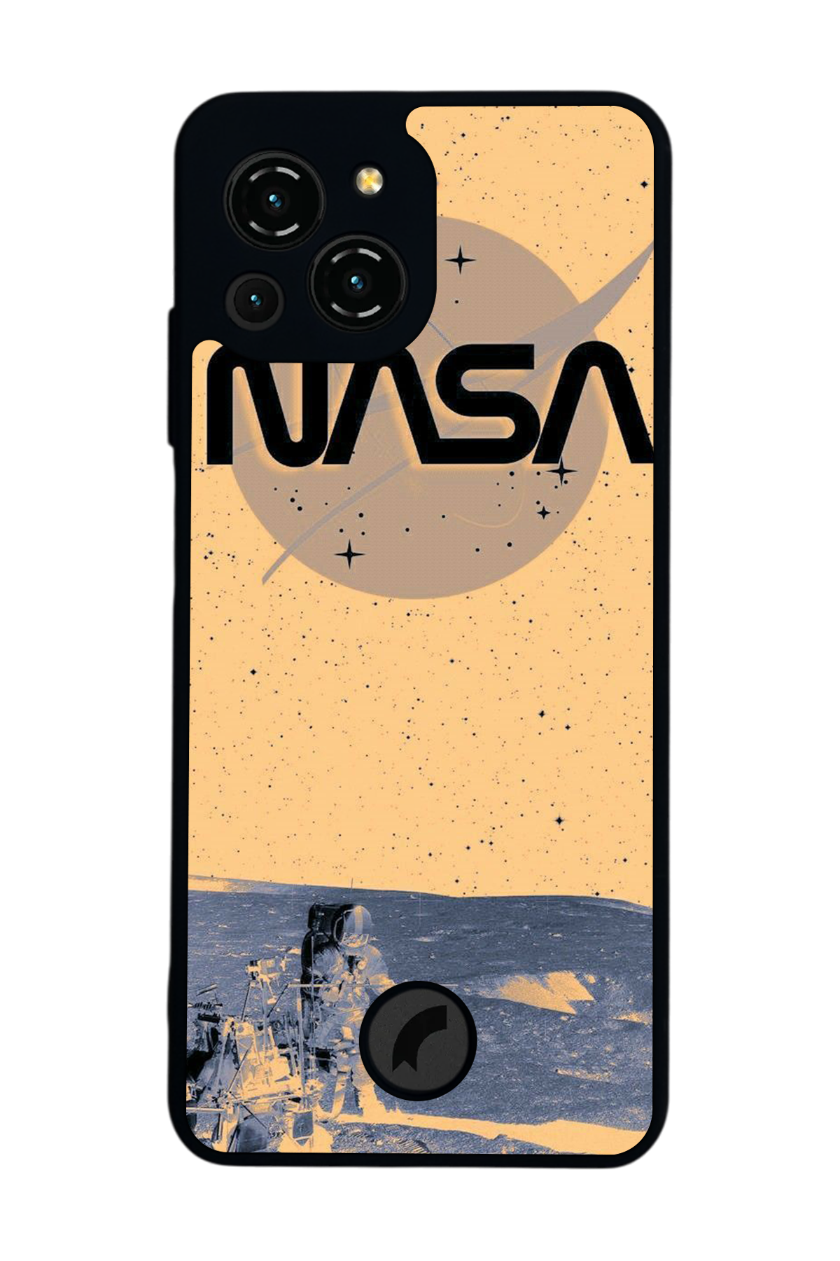 Reeder S23 Pro Max Uyumlu Nasa Tasarımlı Glossy Premium Kılıf