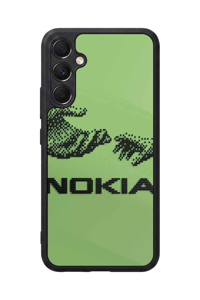 Samsung Galaxy M34 Uyumlu Nokia Tasarımlı Glossy Premium Kılıf