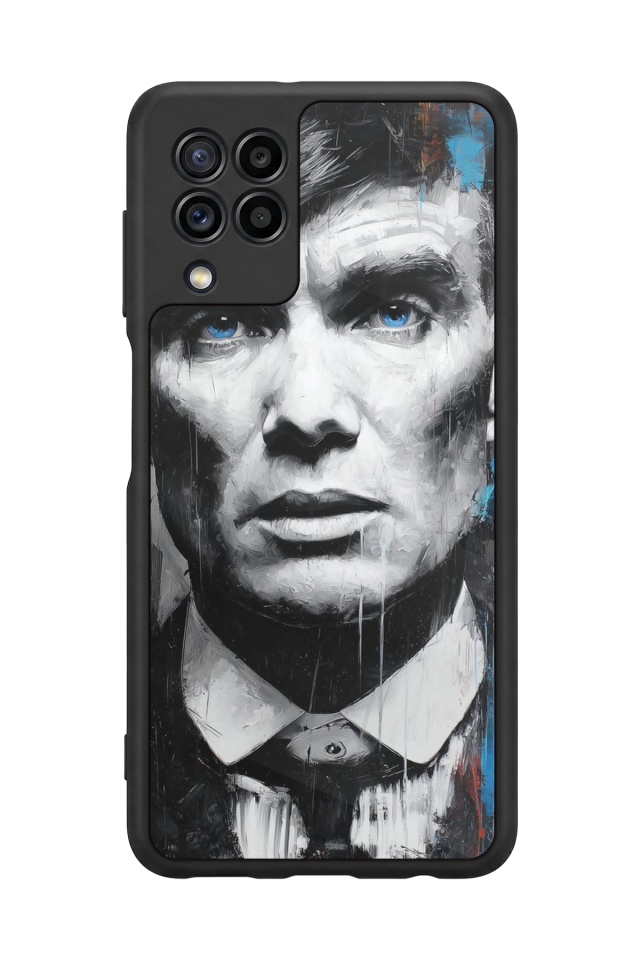 Samsung Galaxy M32 Uyumlu Peaky Blinders Tasarımlı Glossy Premium Kılıf