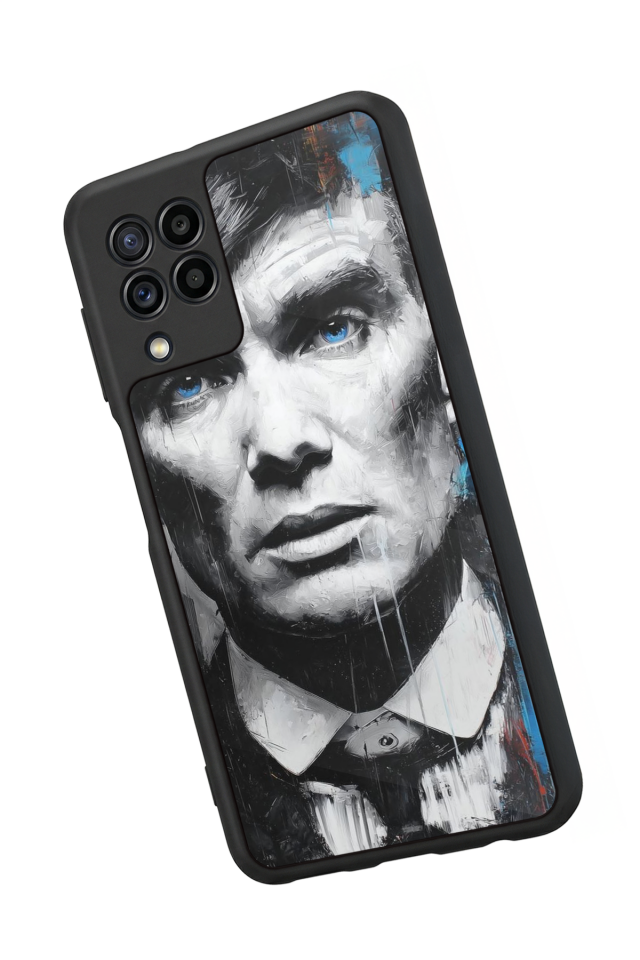 Samsung Galaxy M32 Uyumlu Peaky Blinders Tasarımlı Glossy Premium Kılıf