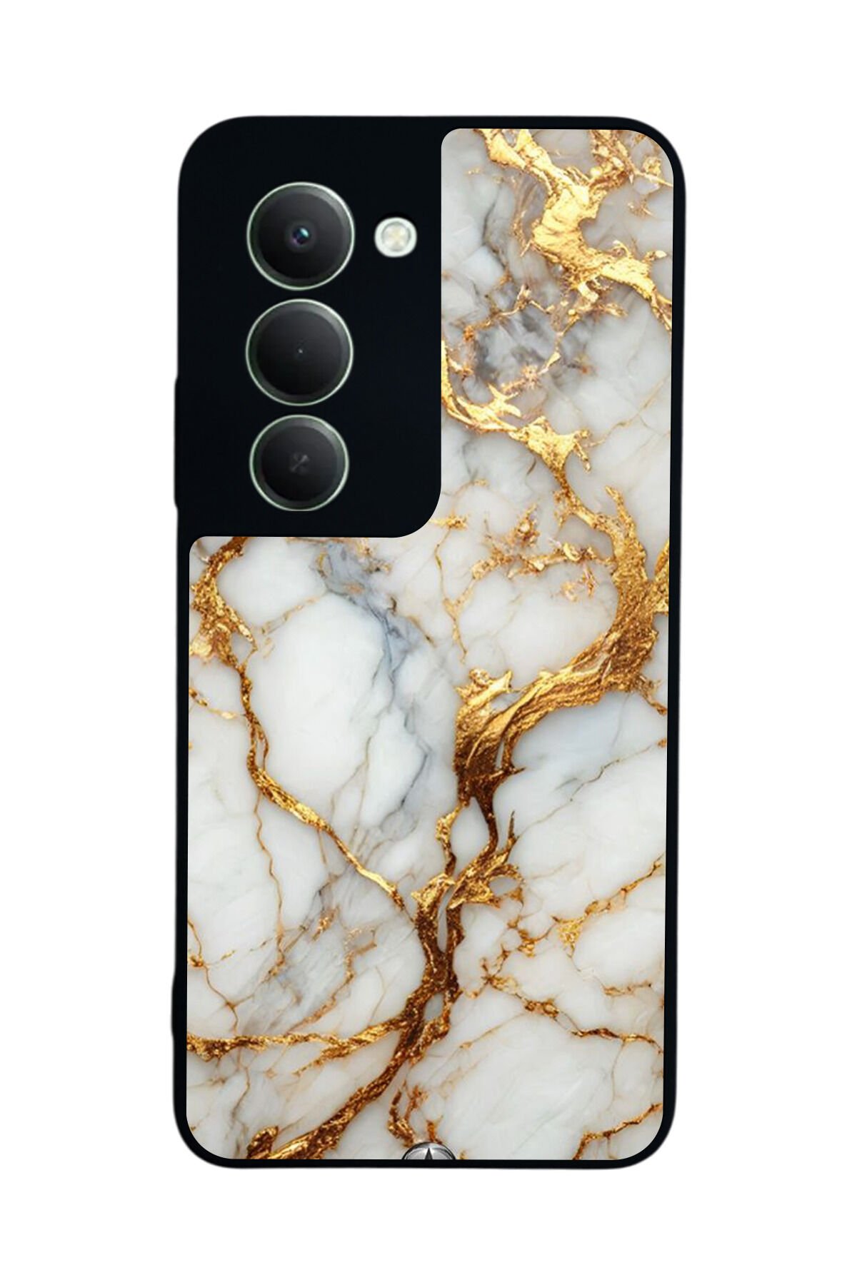 Xiaomi Redmi 15 5G Uyumlu Mermer Marble Tasarımlı Glossy Premium Kılıf