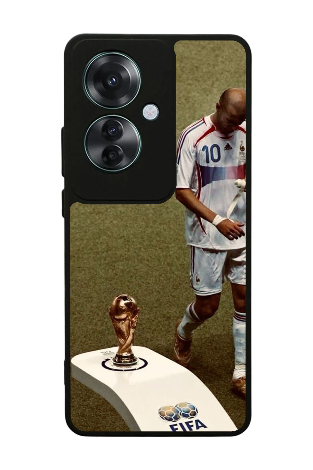 Oppo Reno 11F Uyumlu Zidane Tasarımlı Glossy Premium Kılıf