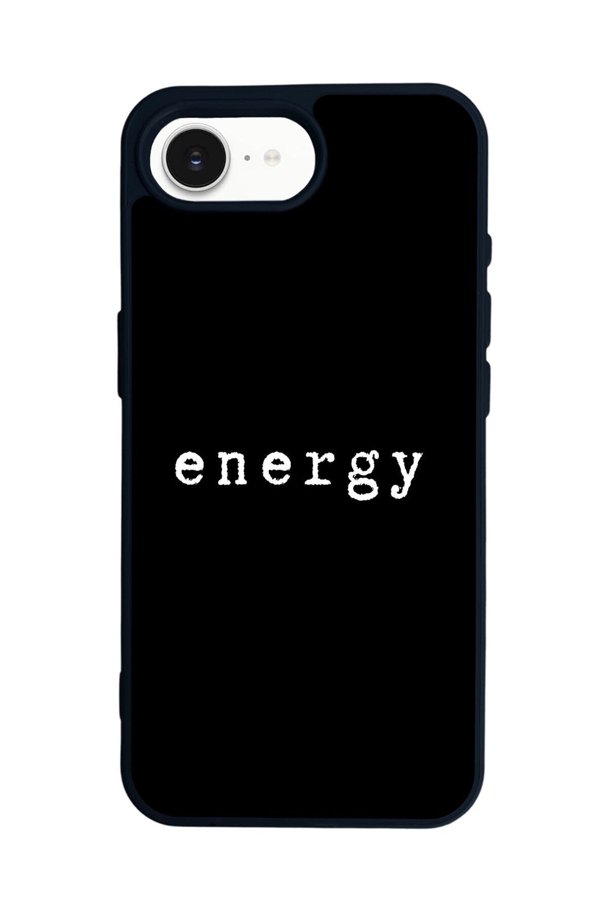 iPhone 16E Uyumlu Energy Tasarımlı Glossy Premium Kılıf