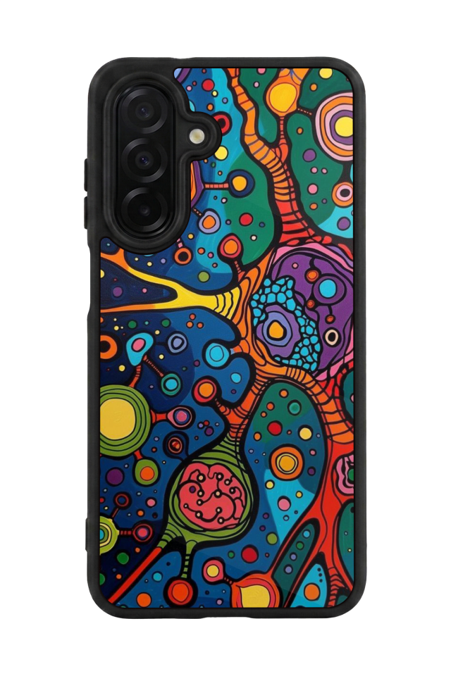 Samsung Galaxy A56 Uyumlu Abstract Tasarımlı Glossy Premium Kılıf