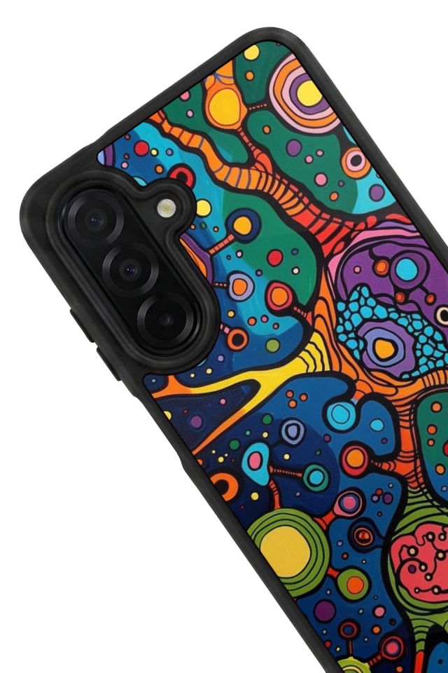 Samsung Galaxy A56 Uyumlu Abstract Tasarımlı Glossy Premium Kılıf