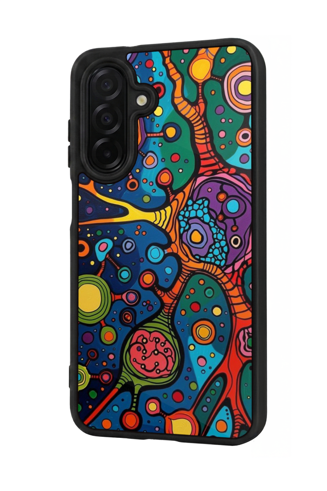 Samsung Galaxy A56 Uyumlu Abstract Tasarımlı Glossy Premium Kılıf