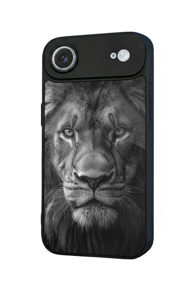 iPhone 17 Air Uyumlu Aslan Tasarımlı Glossy Premium Kılıf