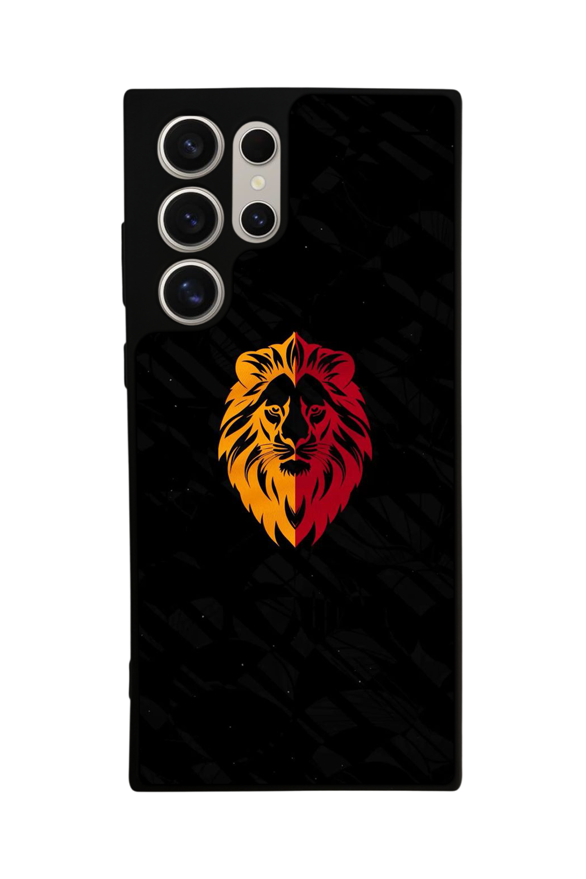 Samsung Galaxy S23 Ultra Uyumlu Aslan Tasarımlı Glossy Premium Kılıf