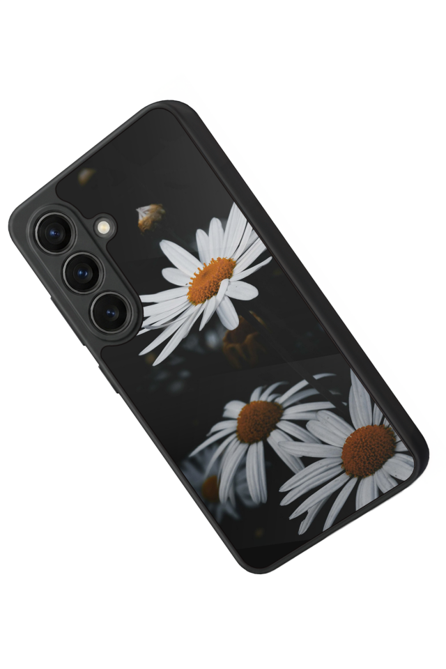 Samsung Galaxy S26 Uyumlu Cicek Tasarımlı Glossy Premium Kılıf