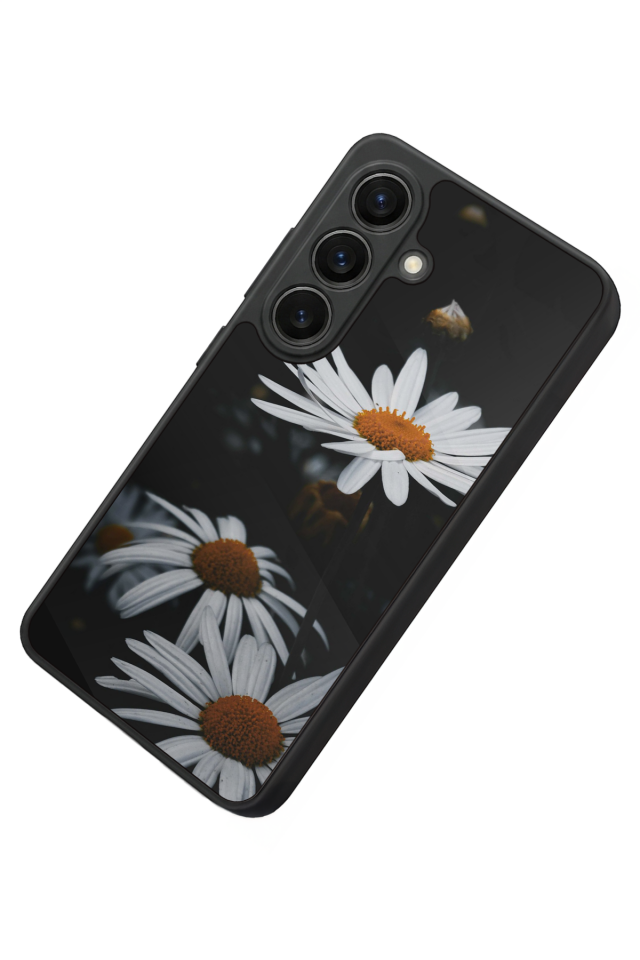 Samsung Galaxy S26 Uyumlu Cicek Tasarımlı Glossy Premium Kılıf