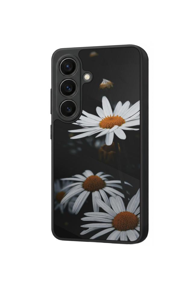 Samsung Galaxy S26 Uyumlu Cicek Tasarımlı Glossy Premium Kılıf
