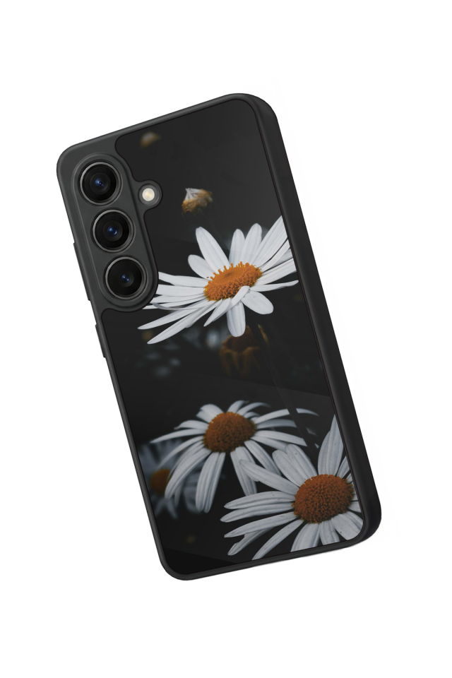 Samsung Galaxy S26 Uyumlu Cicek Tasarımlı Glossy Premium Kılıf