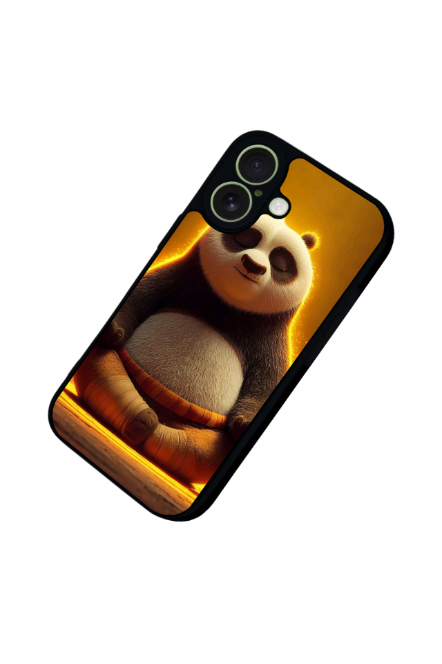 iPhone 17 Uyumlu Kung Fu Panda Tasarımlı Glossy Premium Kılıf