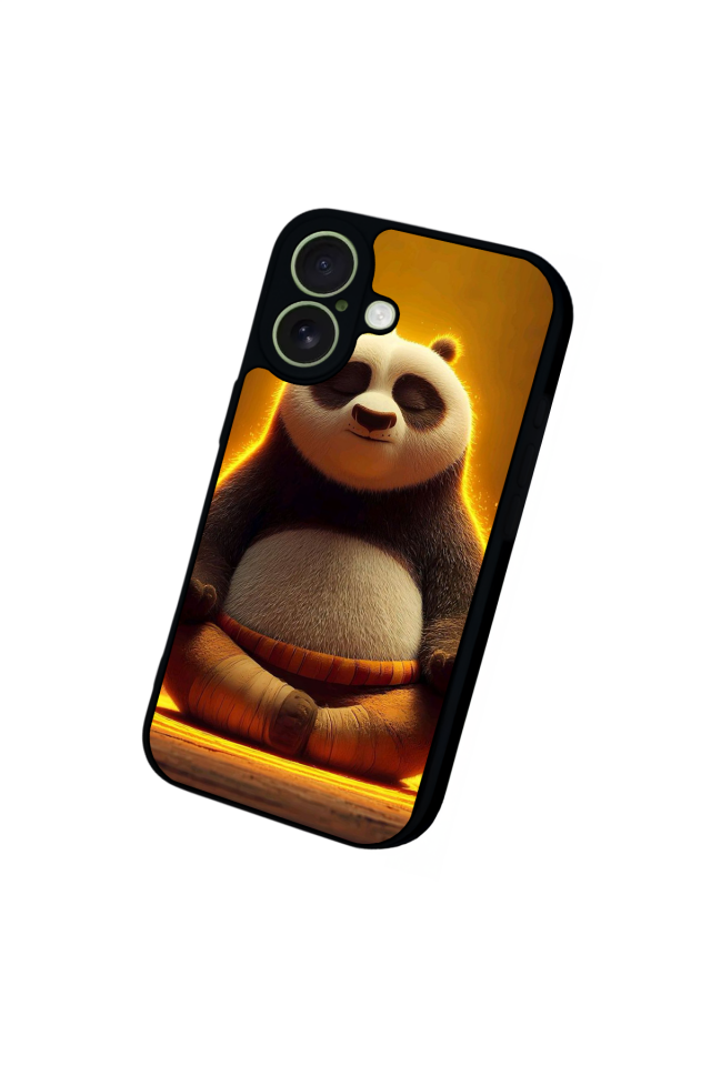 iPhone 17 Uyumlu Kung Fu Panda Tasarımlı Glossy Premium Kılıf