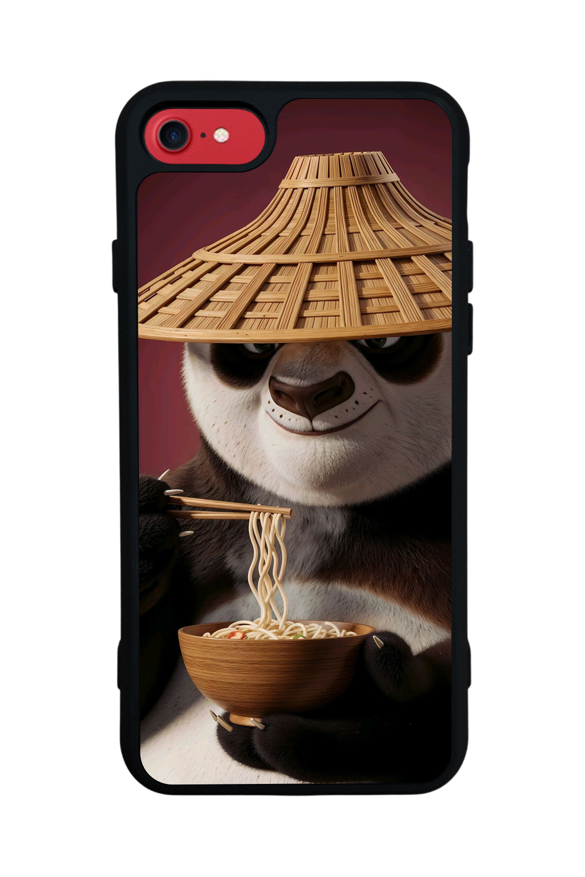 iPhone 7 Uyumlu Kung Fu Panda Tasarımlı Glossy Premium Kılıf