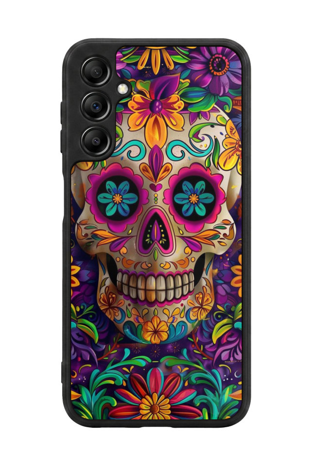 Samsung Galaxy A14 Uyumlu KuruKafa Tasarımlı Glossy Premium Kılıf