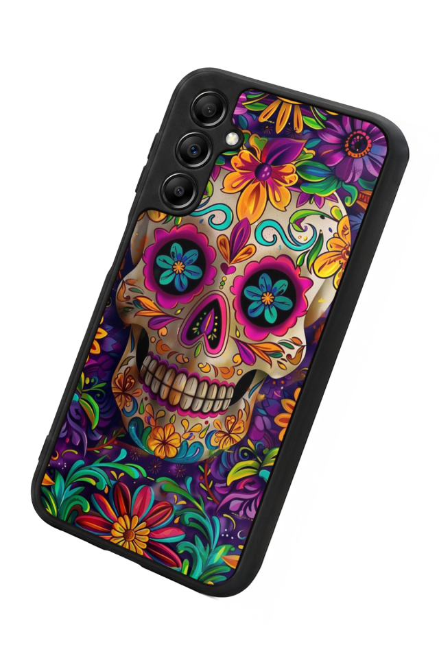 Samsung Galaxy A14 Uyumlu KuruKafa Tasarımlı Glossy Premium Kılıf