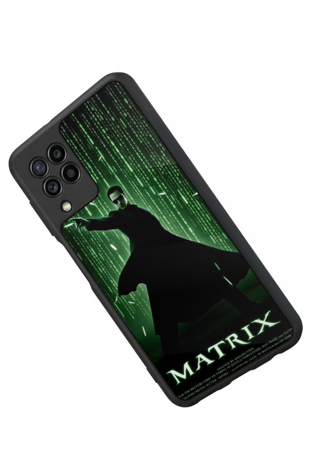 Samsung Galaxy M22 Uyumlu MatriSamsung Galaxy M22 Tasarımlı Glossy Premium Kılıf