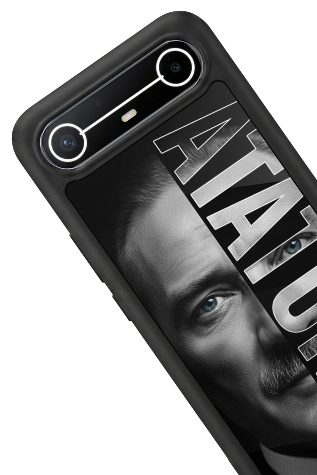 Tecno Spark Slim 5G Uyumlu Mustafa Kemal Ataturk Tasarımlı Glossy Premium Kılıf