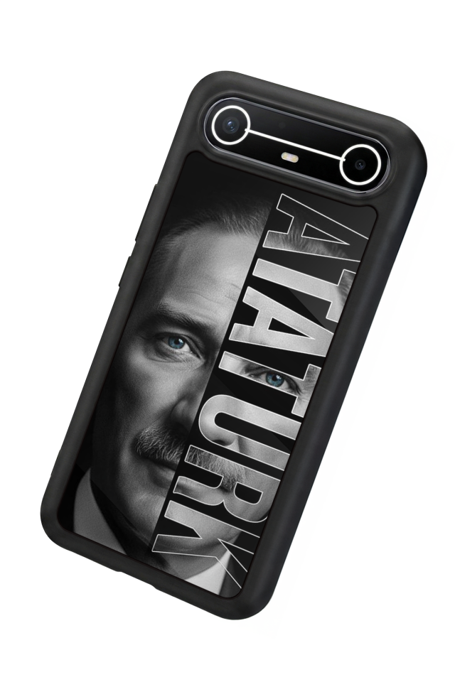 Tecno Spark Slim 5G Uyumlu Mustafa Kemal Ataturk Tasarımlı Glossy Premium Kılıf