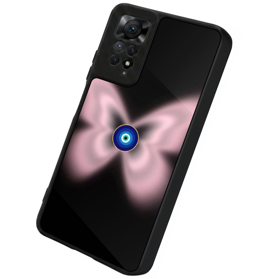 Xiaomi Redmi Note 11 Pro Uyumlu Nazar Tasarımlı Glossy Premium Kılıf