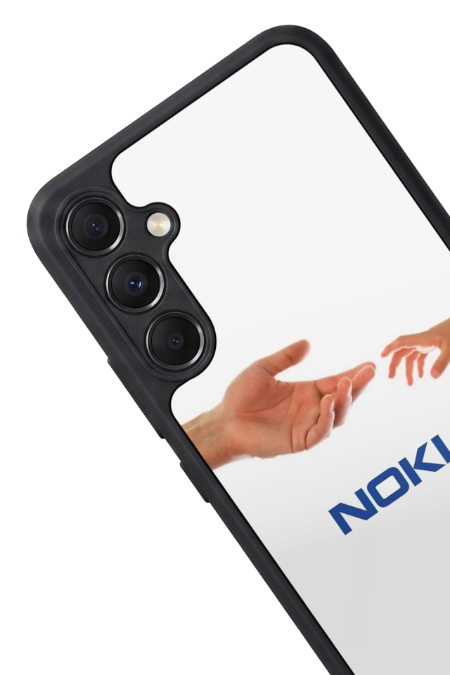 Samsung Galaxy M34 Uyumlu Nokia Tasarımlı Glossy Premium Kılıf