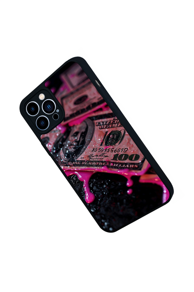 iPhone 13 Pro Max Uyumlu Para Tasarımlı Glossy Premium Kılıf