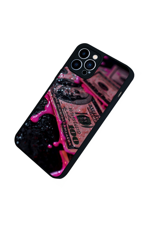 iPhone 13 Pro Max Uyumlu Para Tasarımlı Glossy Premium Kılıf
