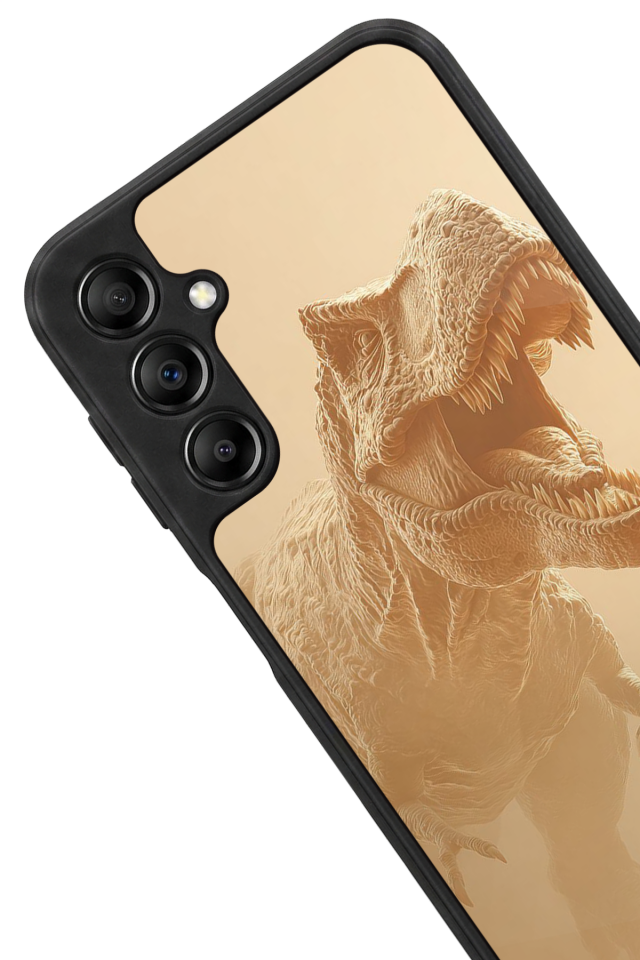 Samsung Galaxy A14 Uyumlu Dinazor Tasarımlı Glossy Premium Kılıf